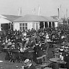 A beergarden at the Oktoberfest replacement 1920